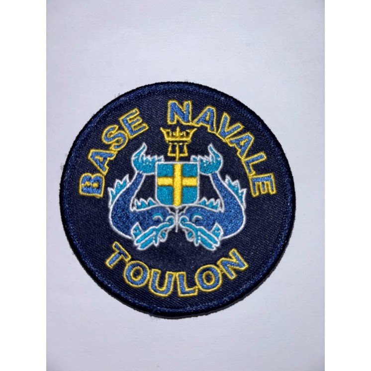 PATCH VELCRO BASE NAVALE - TOULON