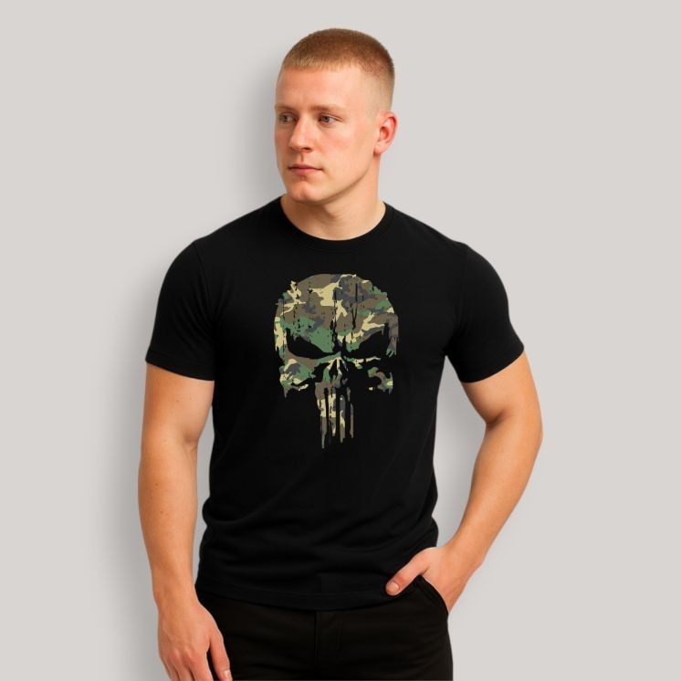 T-SHIRT " PUNISHER CAMO"