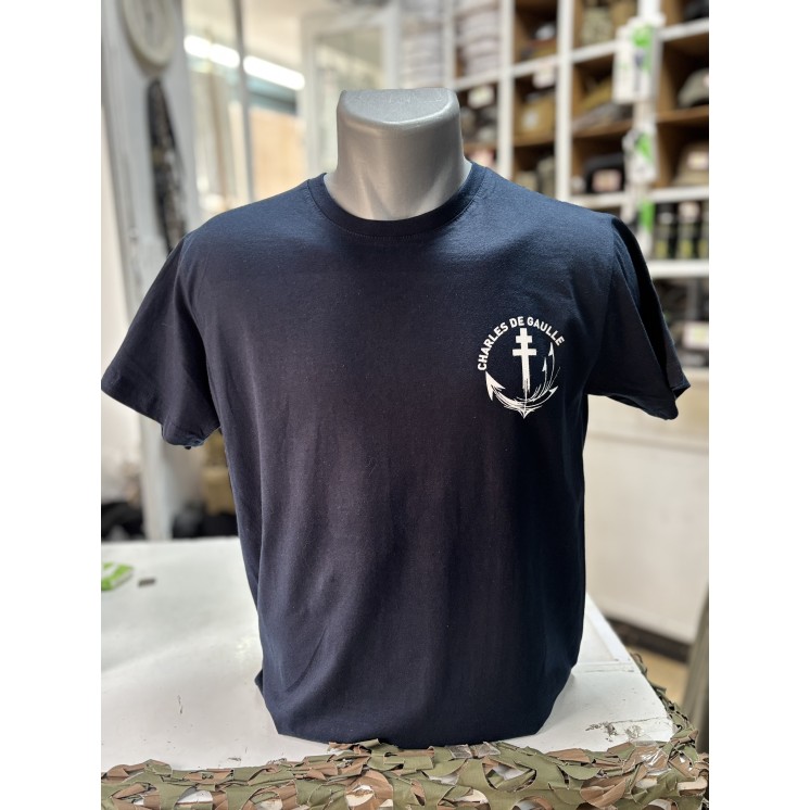 T-shirt PA Charles de Gaulle – Surplus militaire Toulon