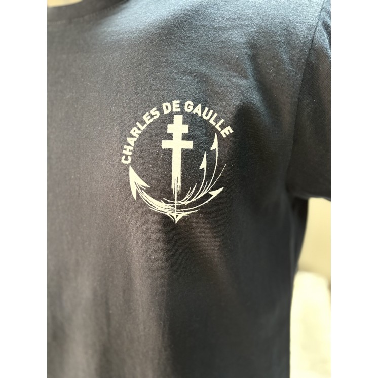 T-shirt PA Charles de Gaulle – Surplus militaire Toulon