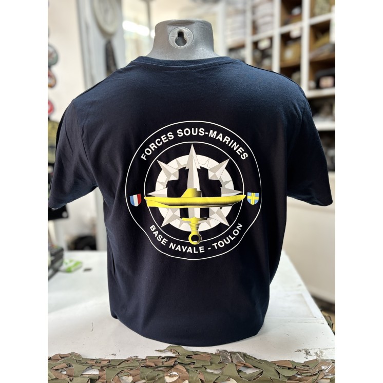 T-shirt Forces Sous-Marines Base Navale Toulon – Marine Nationale